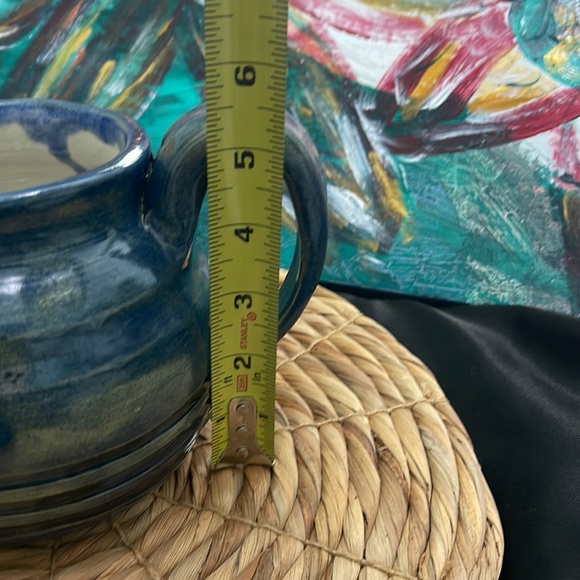 Pottery Pitcher Signed - Picture 10 of 12